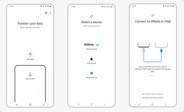 Transfer Between Samsung Phones