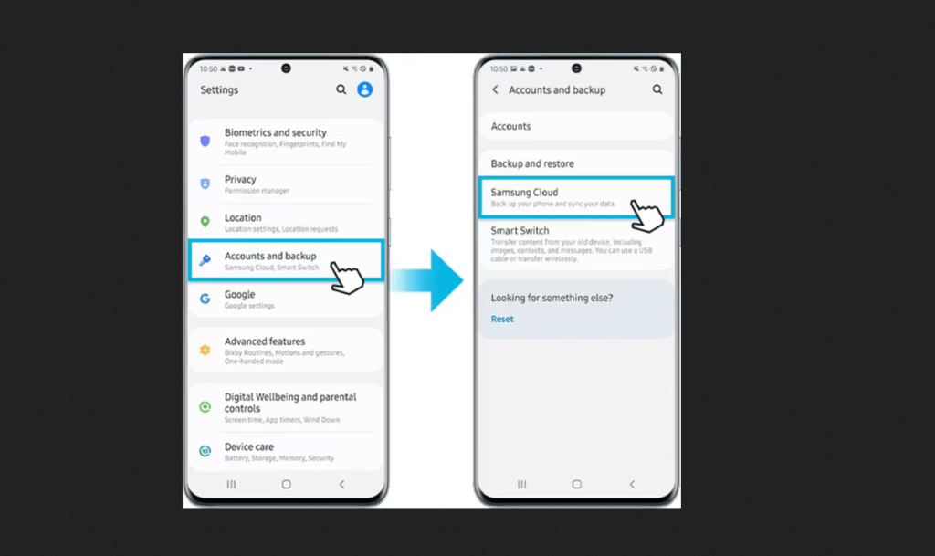 Transfer Between Samsung Phones