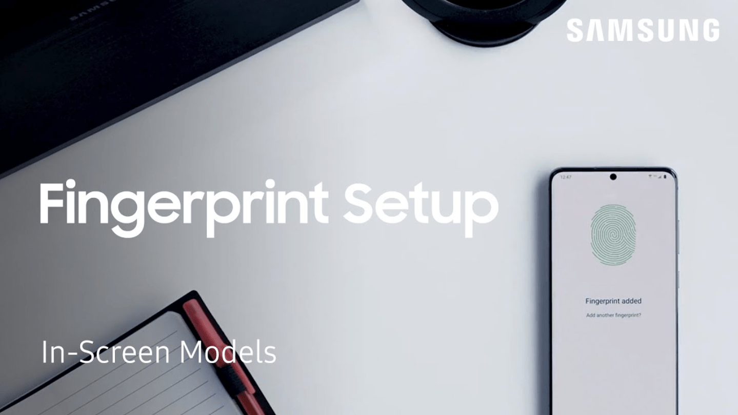How to Make the Fingerprint from the Screen Instead of Button on Samsung