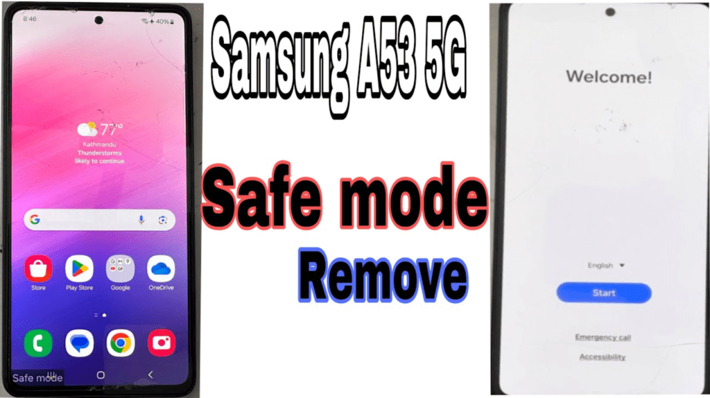 How to Disable Safe Mode on Samsung Galaxy A53