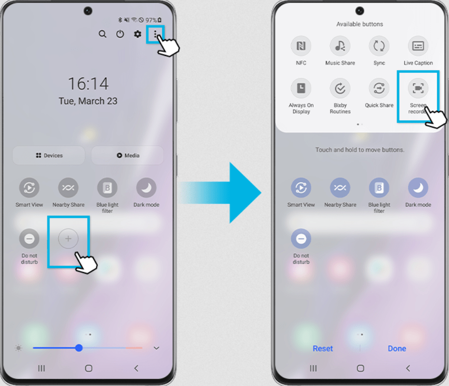 Learn how to screen record on Samsung