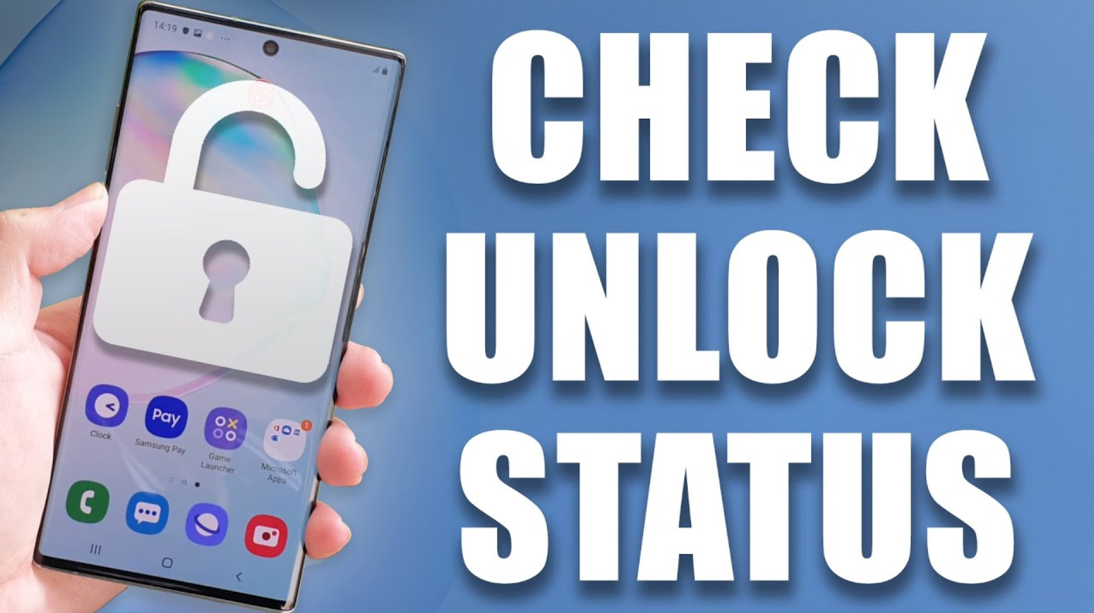 how to check if samsung phone is unlocked