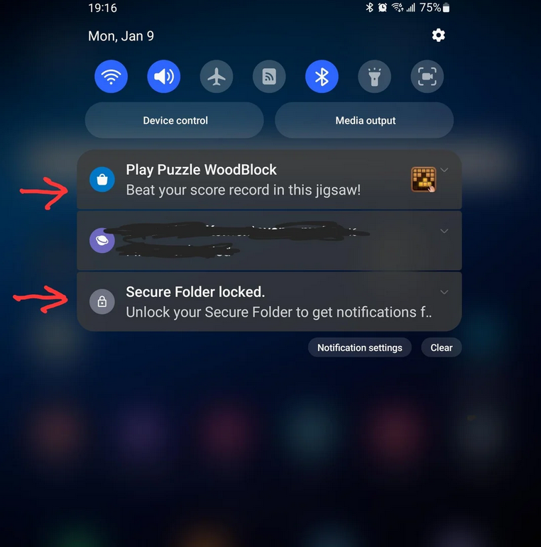 how to turn off galaxy store notifications