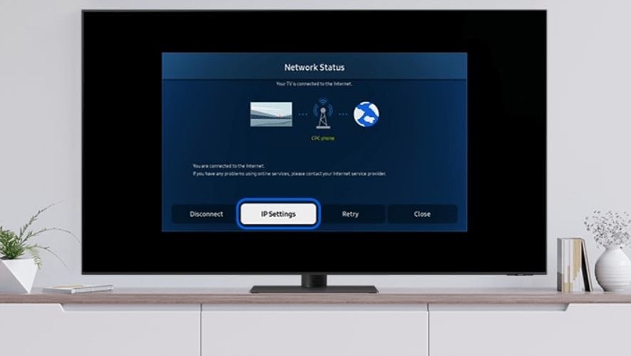 samsung tv won't connect wifi