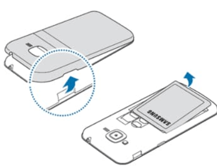 How to take back off a Samsung Galaxy
