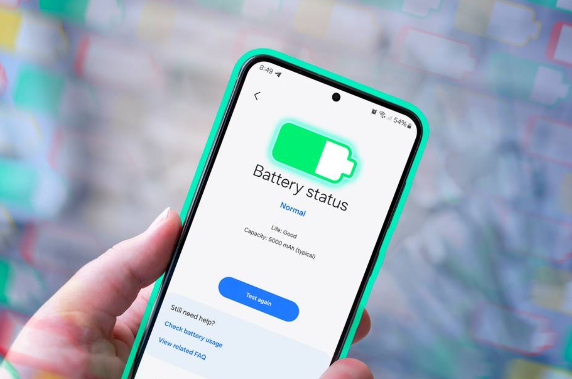 how to check battery health on android