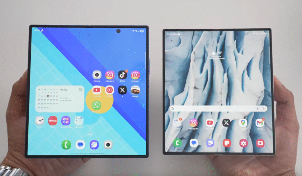 Samsung Galaxy Z Fold 7 vs Fold 6