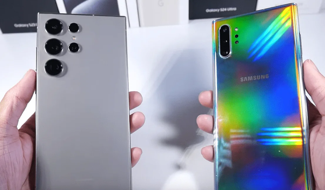 Galaxy Note10 vs Galaxy S24 Ultra