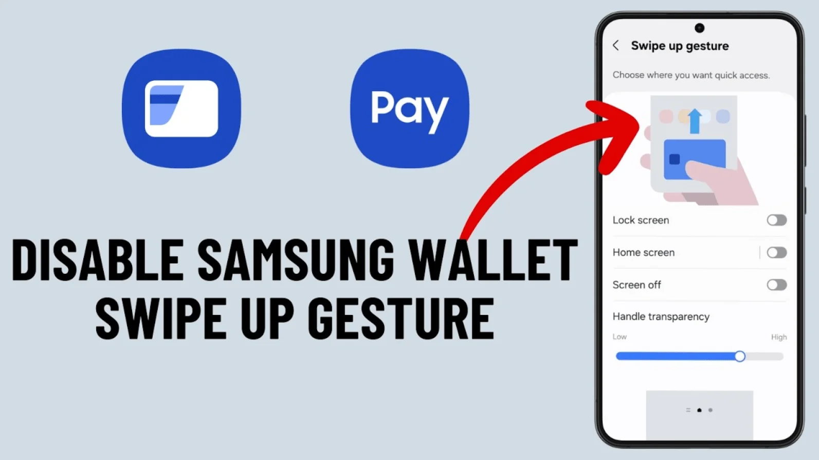 how to turn off samsung wallet​