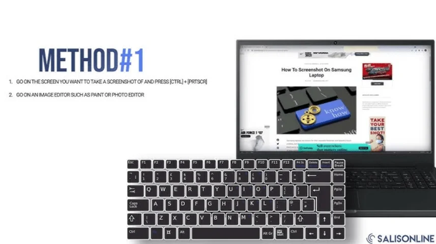 How to Screenshot on Samsung Laptop